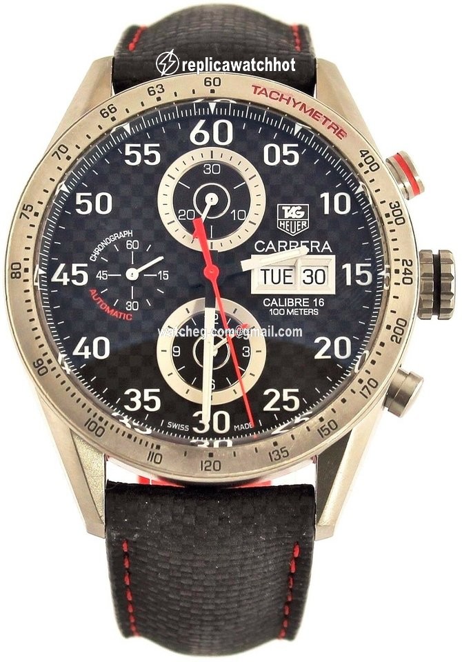 TAG Heuer Carrera Calibre 16 Automatic Titanium CV2A80.FC6256 2