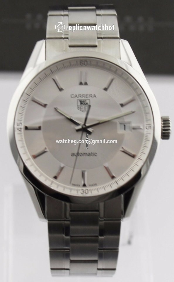 TAG Heuer Carrera Calibre 5 Automatic Steel WV211A-BA0787 2