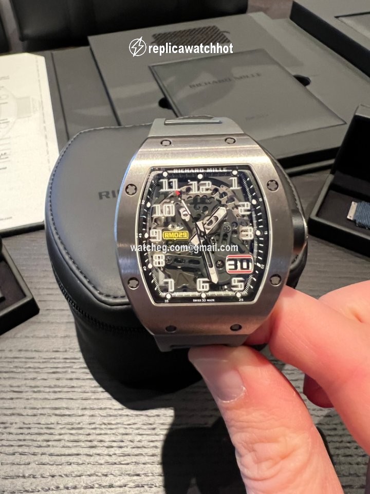 Richard Mille RM 029 Mens watch Unisex Automatic Titanium RM029 2