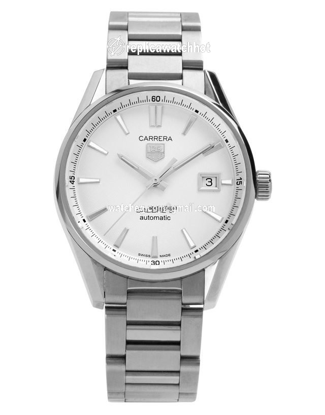 TAG Heuer Carrera Calibre 5 Mens watch Unisex Automatic Steel WAR211B.BA0782 2