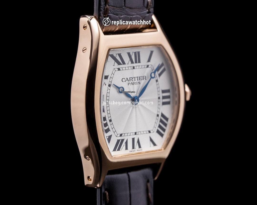 Cartier Tortue Mens watch Unisex Manual winding Yellow gold 2496C 2