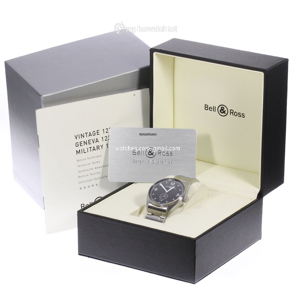 Bell & Ross Vintage Mens watch Unisex Automatic Steel 123 2