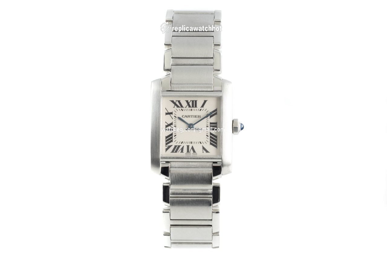 Cartier Tank Francaise Womens watch Quartz Steel 2301 2