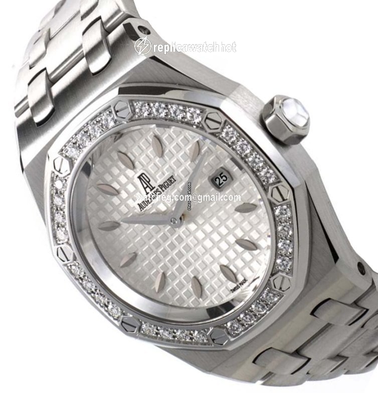 Audemars Piguet Royal Oak Lady Womens watch Quartz Steel 67621ST.ZZ.1230ST.01 2