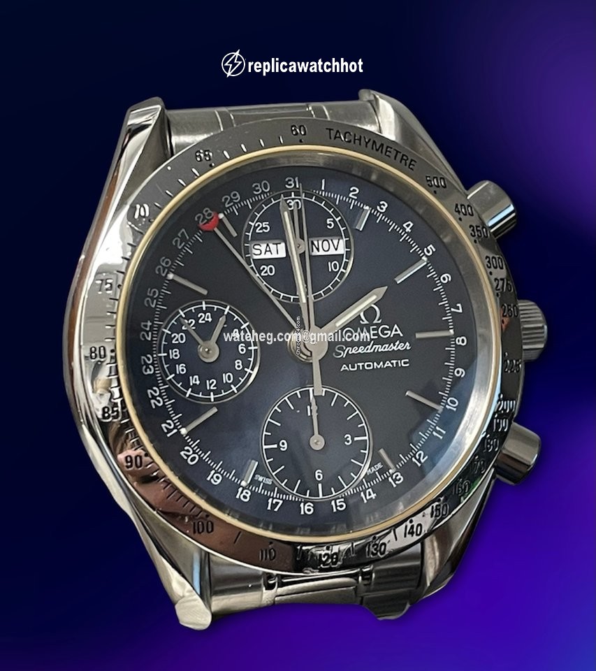 Omega Speedmaster Date Mens watch Unisex Automatic Steel 175.0084 2
