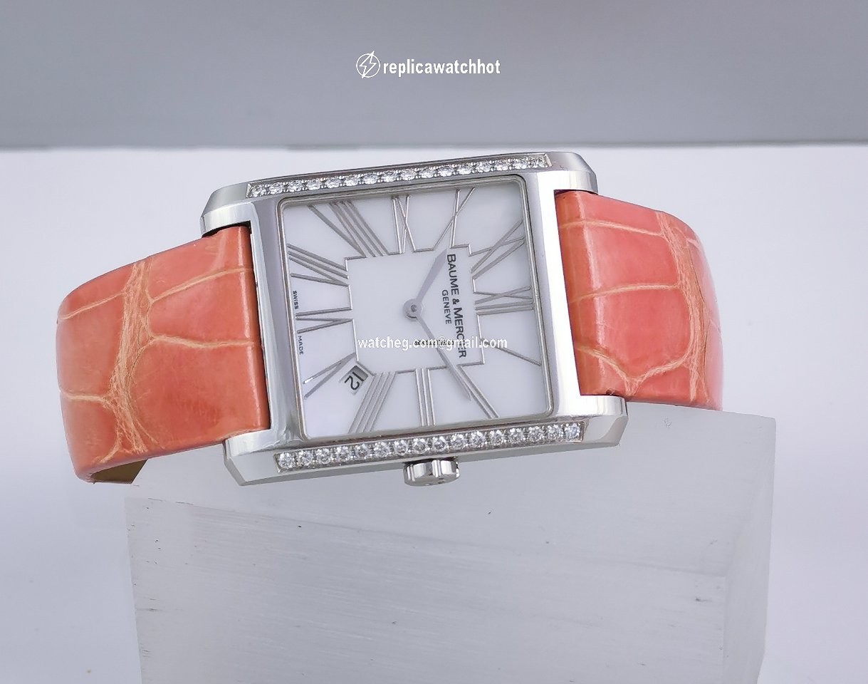 Baume & Mercier Hampton Womens watch Quartz Steel 10023 2