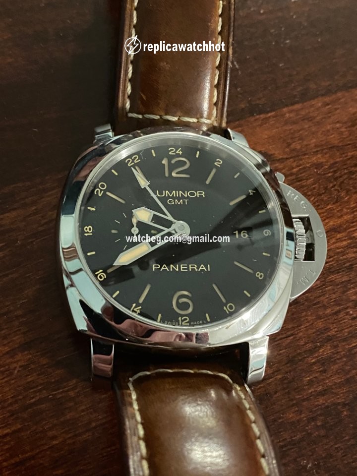 Panerai Luminor 1950 3 Days GMT Automatic Mens watch Unisex Automatic Steel PAM 00531 2