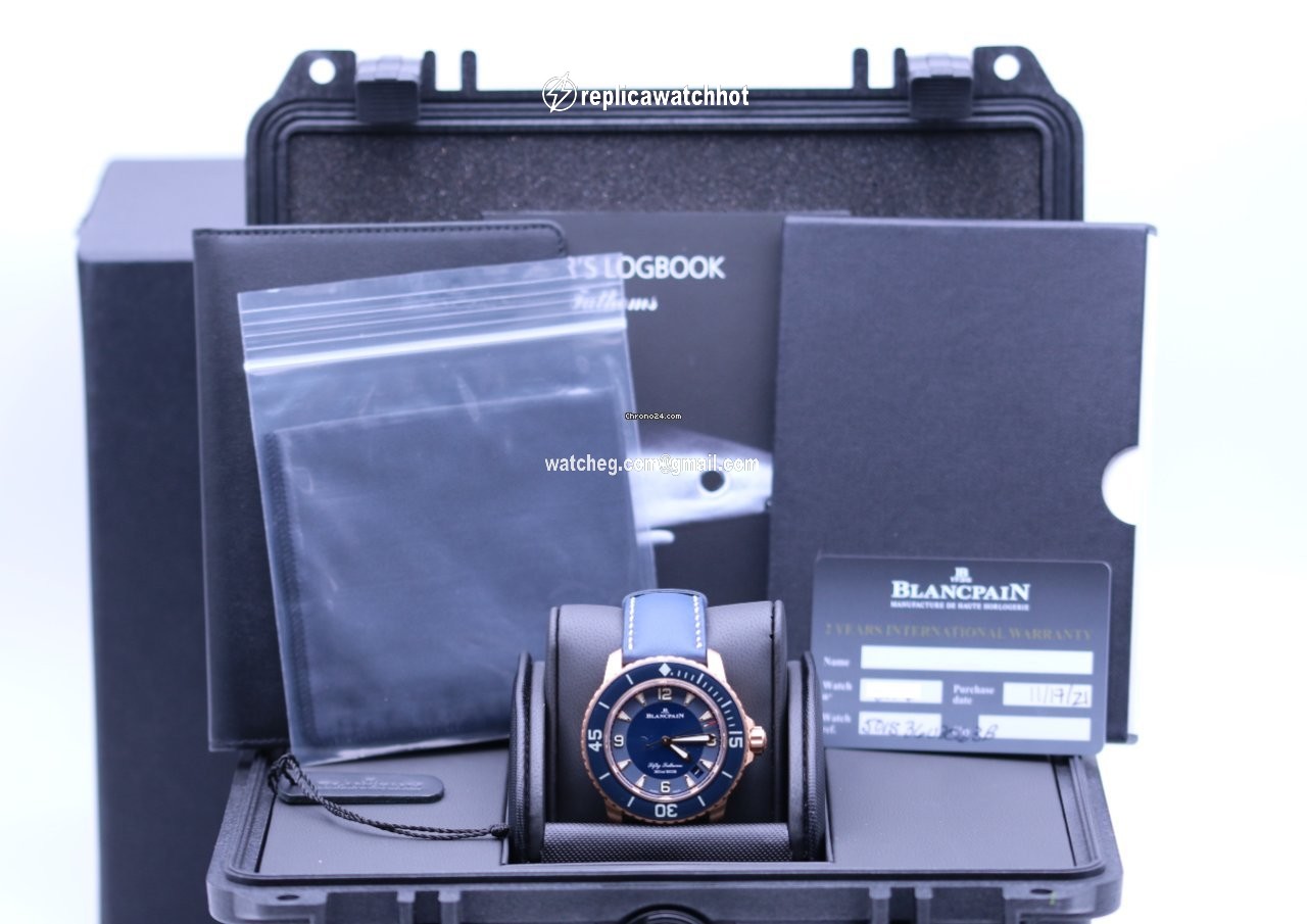 Blancpain Fifty Fathoms Mens watch Unisex Automatic Rose gold 5015-3603C-63B 2
