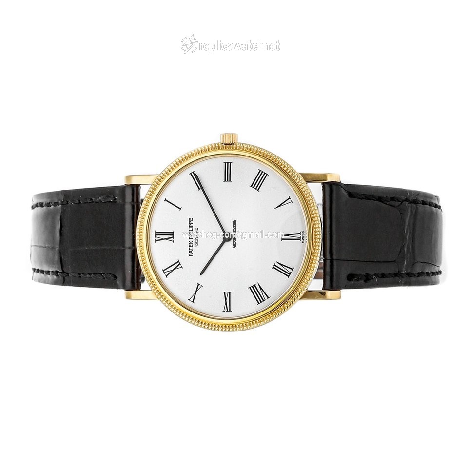 Patek Philippe Calatrava Mens watch Unisex Manual winding Yellow gold 3520 D 2