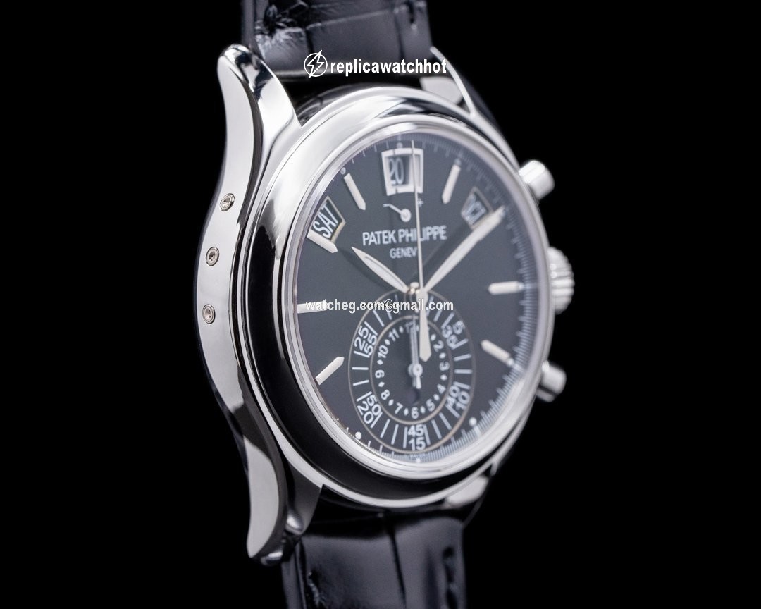 Patek Philippe Annual Calendar Chronograph Mens watch Unisex Automatic Platinum 5960P-016 2