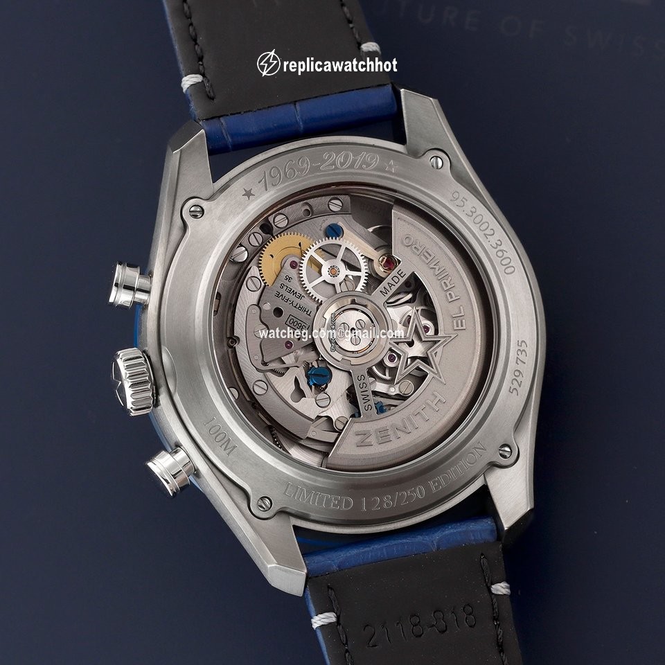 Zenith El Primero Chronomaster Mens watch Unisex Automatic Titanium 95.3002.3600 69.c818 2