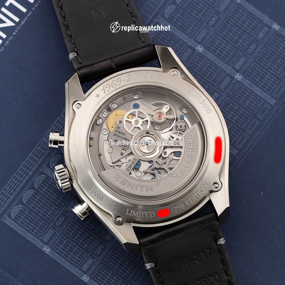 Zenith El Primero Chronomaster Mens watch Unisex Automatic Titanium 95.3001.3600 69.c817 2