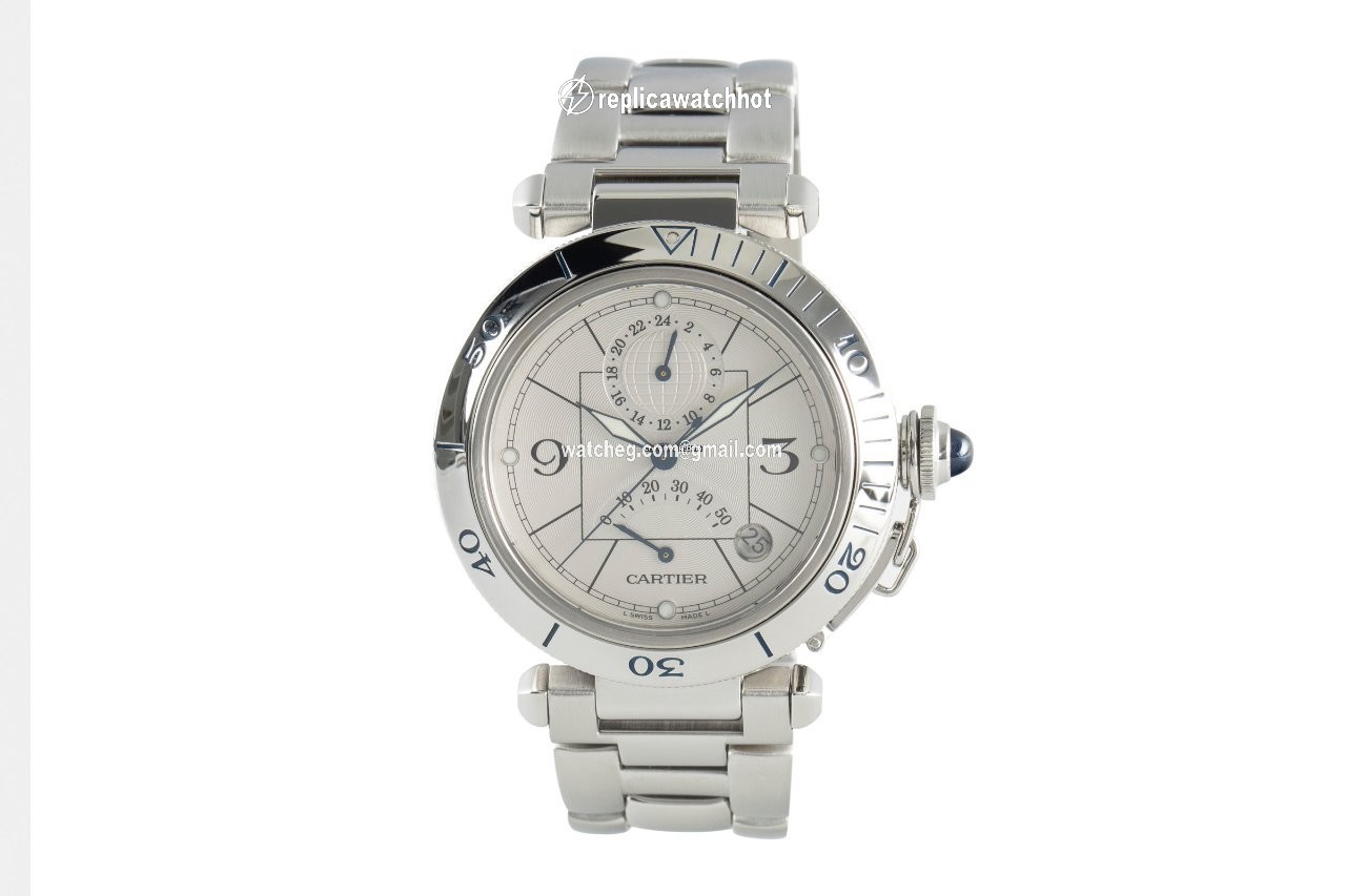 Cartier Pasha Mens watch Unisex Automatic Steel 2388 2