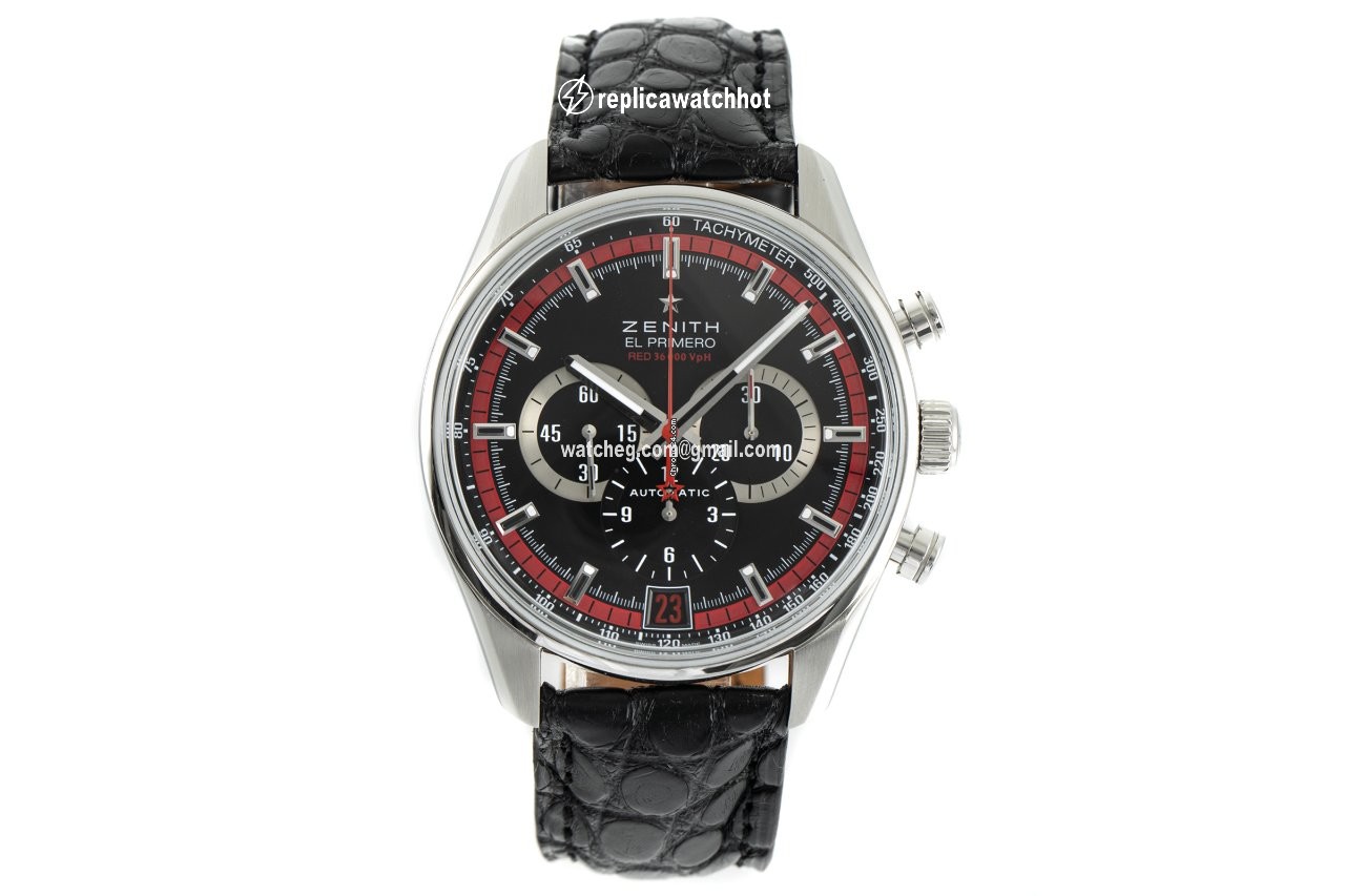 Zenith El Primero 36000 VpH Mens watch Unisex Automatic Steel 03.2043.400 2
