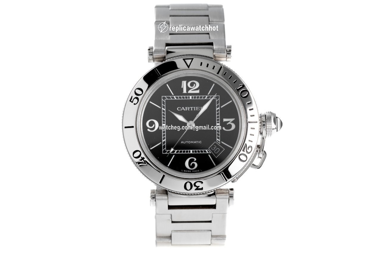 Cartier Pasha Seatimer Mens watch Unisex Automatic Steel 2790 2