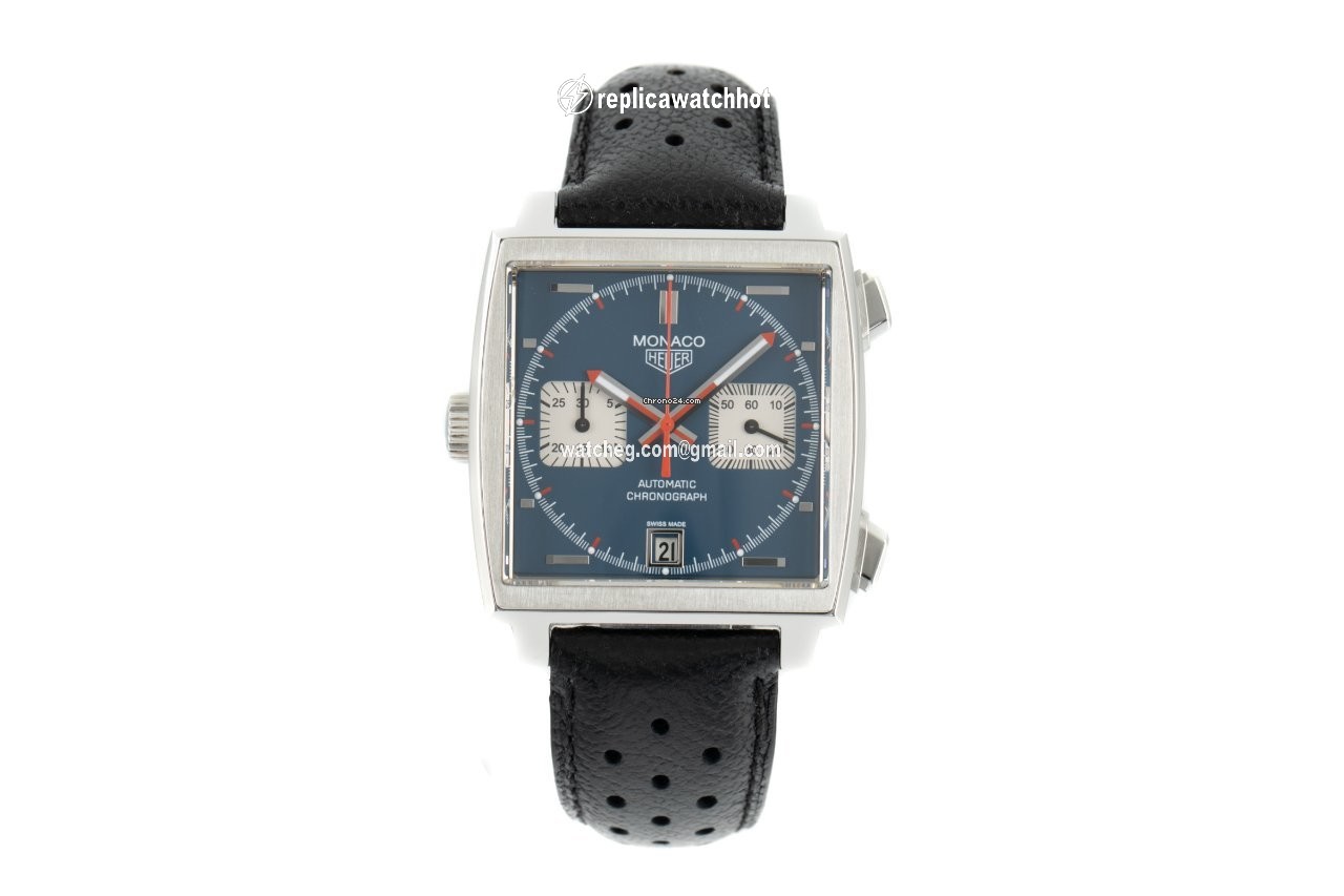 TAG Heuer Monaco Calibre 11 Mens watch Unisex Automatic Steel CAW211A 2