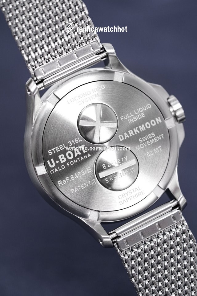 U-Boat Quartz Steel 8463 B MT 2