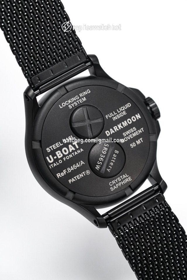 U-Boat Quartz Steel 8464 A MT 2