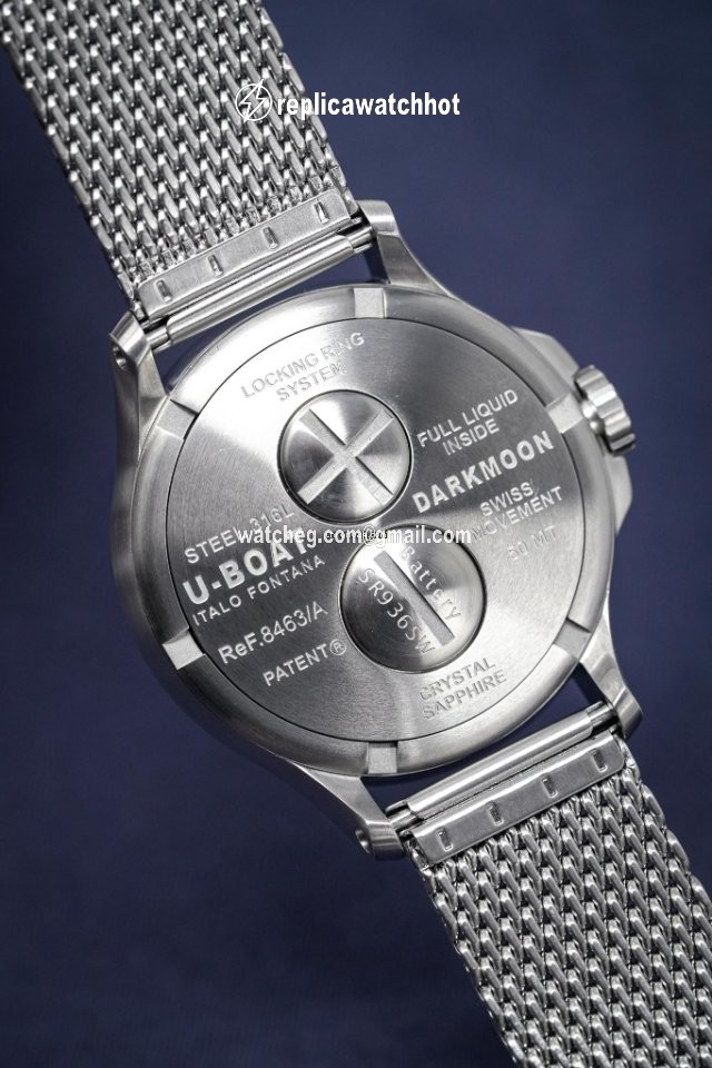 U-Boat Quartz Steel 8463 A MT 2