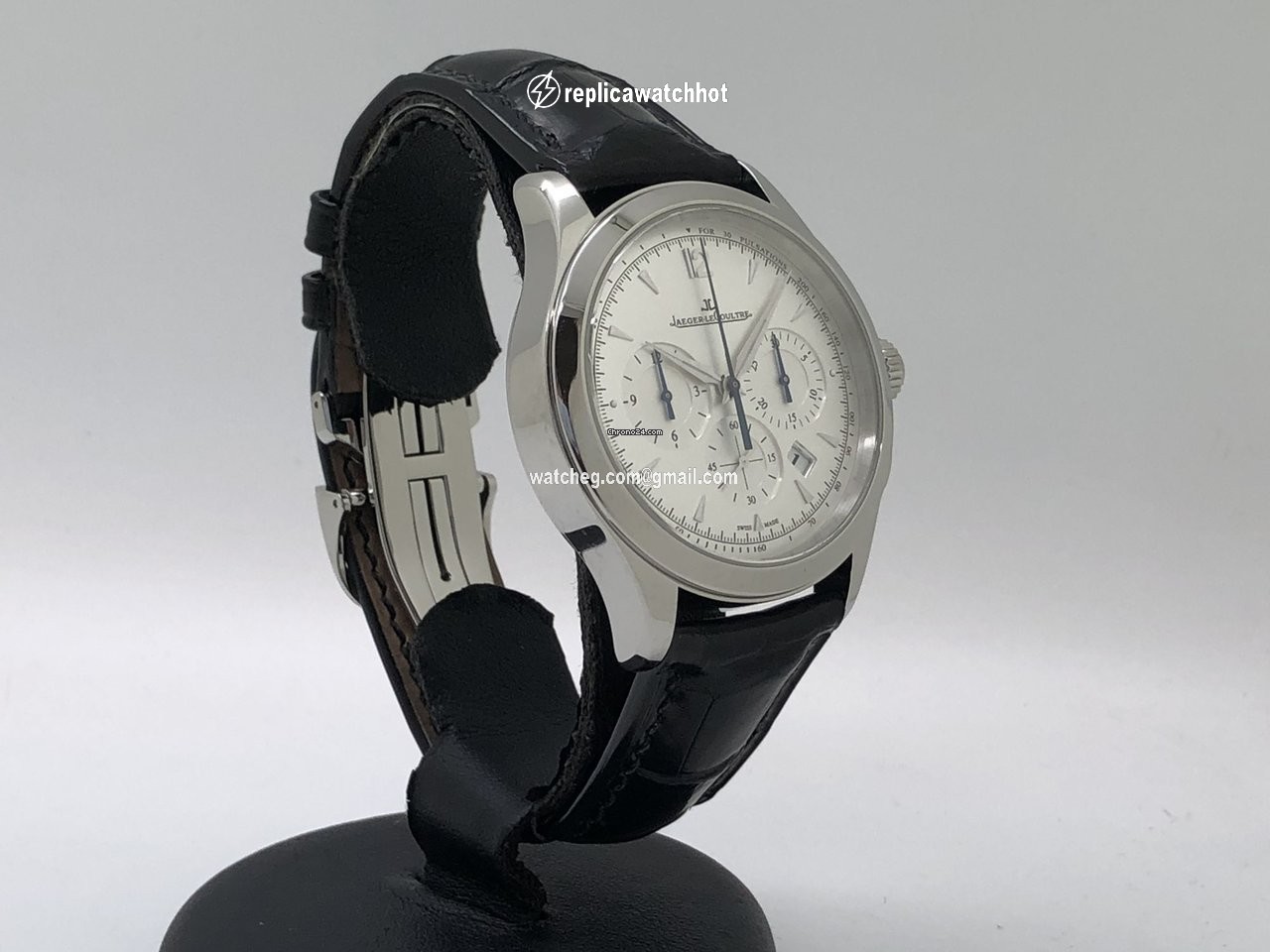 Jaeger-LeCoultre Master Chronograph Mens watch Unisex Automatic Steel 174.8.C1 2