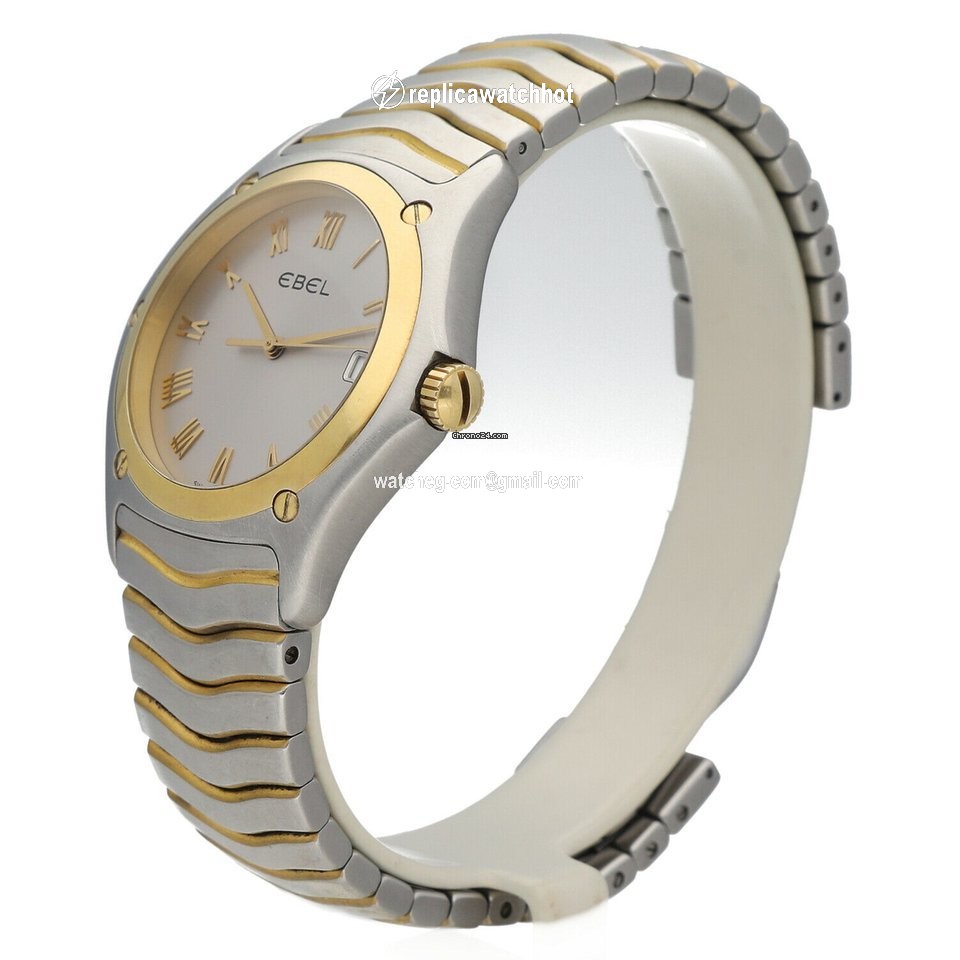 Ebel Classic Mens watch Unisex Quartz Gold Steel E1187F41 2