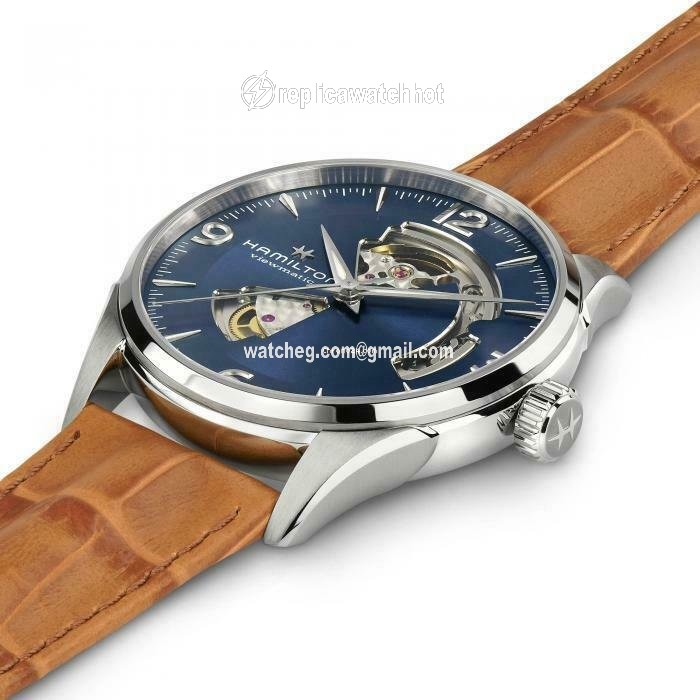 Hamilton Jazzmaster Open Heart Mens watch Unisex Automatic Steel H32705541 2