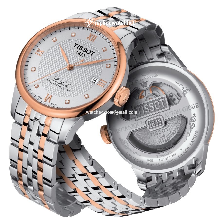 Tissot Le Locle Mens watch Unisex Automatic Steel T006.407.22.036.00 2
