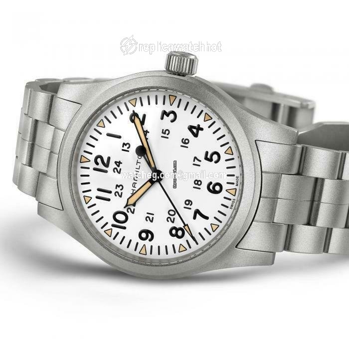 Hamilton Khaki Field Mens watch Unisex Manual winding Steel H69529113 2