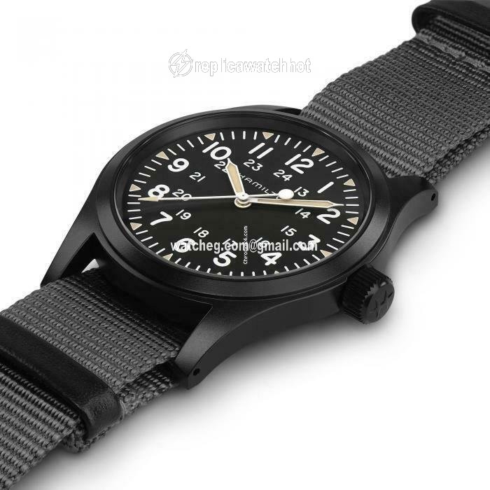 Hamilton Khaki Field Mens watch Unisex Manual winding Steel H69409930 2