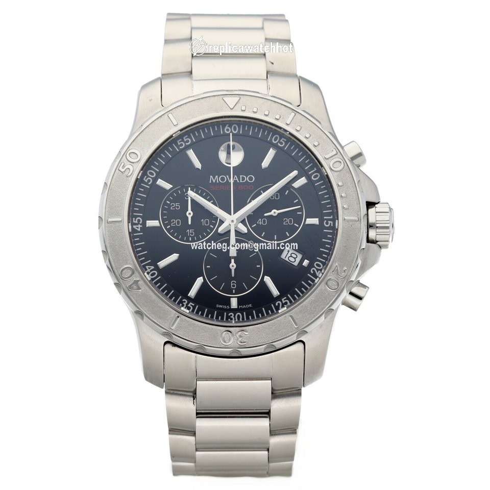 Movado Series 800 Mens watch Unisex Quartz Steel 14.1.14.1195 2
