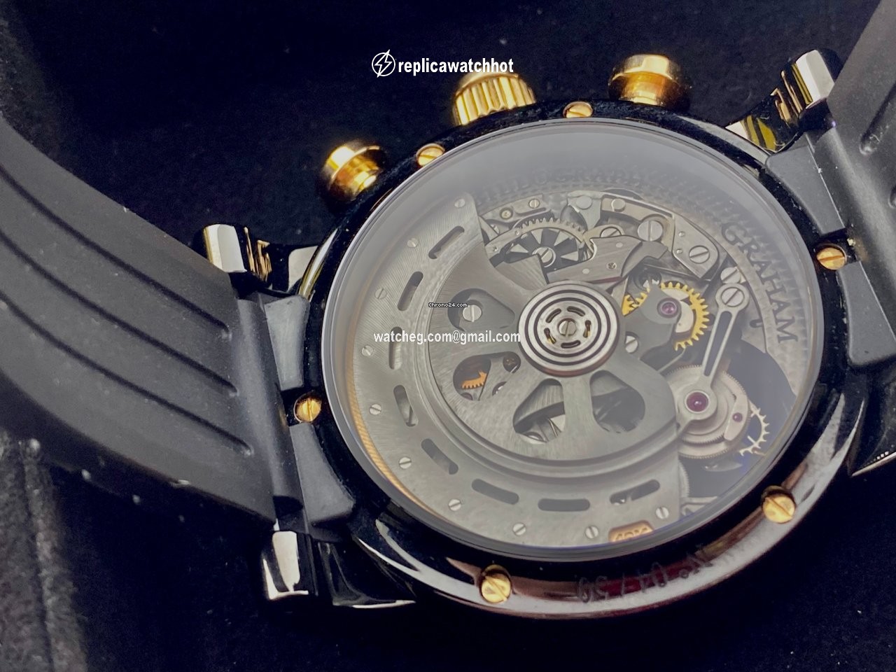Graham Silverstone Mens watch Unisex Automatic Rose gold 2TWAO.B01A.C104B 2