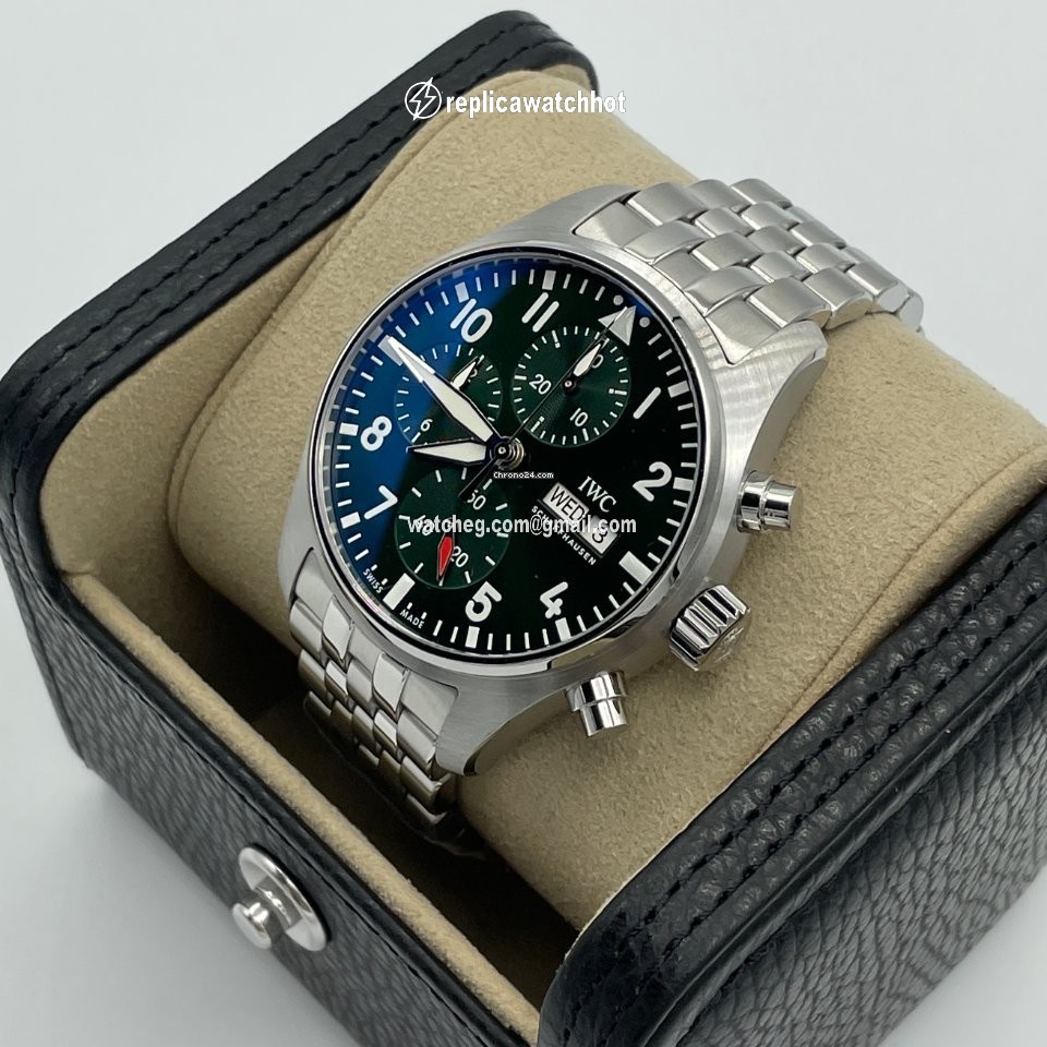 IWC Pilot Chronograph Mens watch Unisex Automatic Steel IW388104 2