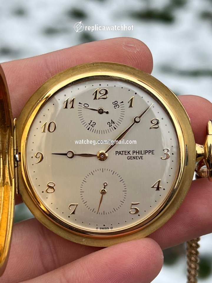 Patek Philippe Mens watch Unisex Manual winding Rose gold 983j 2