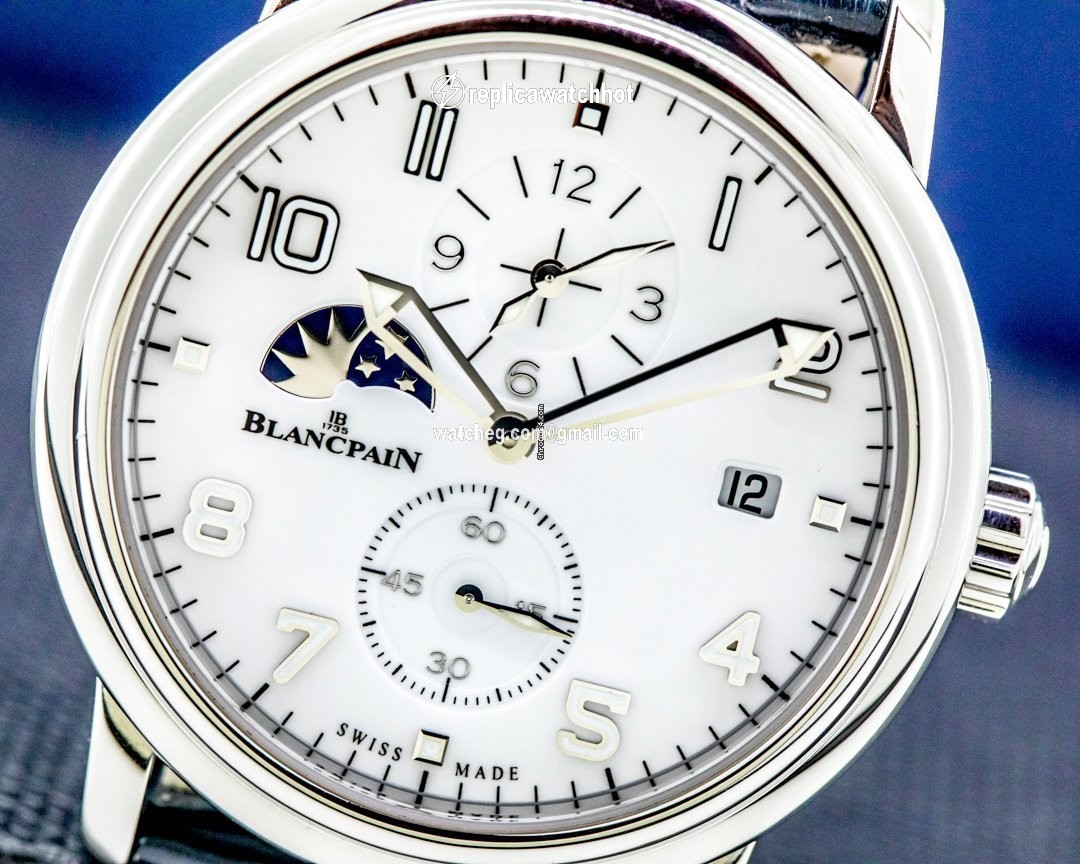 Blancpain Leman Mens watch Unisex Automatic Steel 2860-1127-53B 2