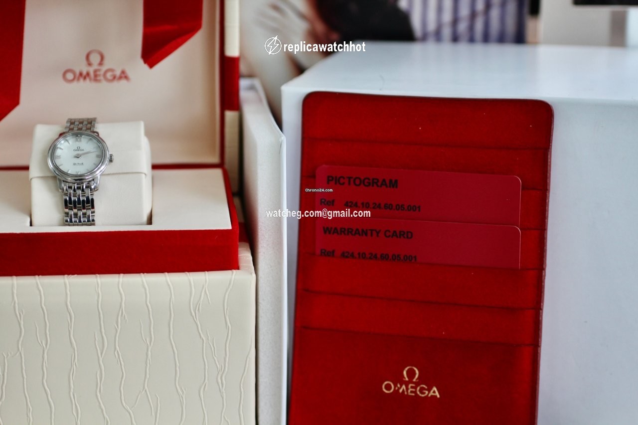 Omega De Ville Prestige Womens watch Quartz Steel 424.10.24.60.05.001 2