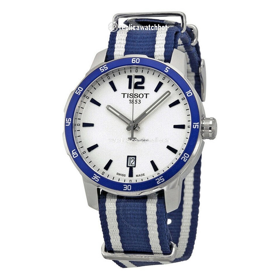 Tissot Quickster Mens watch Unisex Quartz Steel T095.410.17.037.01 2