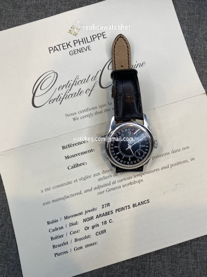 Patek Philippe Calatrava Mens watch Unisex Automatic White gold 6000G-010 2