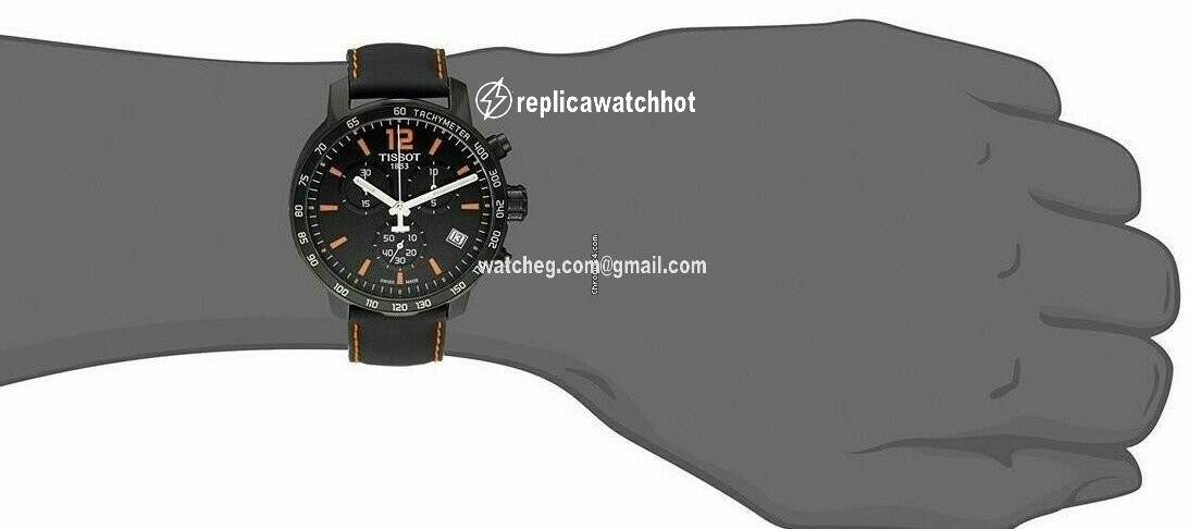 Tissot Quickster Mens watch Unisex Quartz Steel T095.417.36.057.00 2