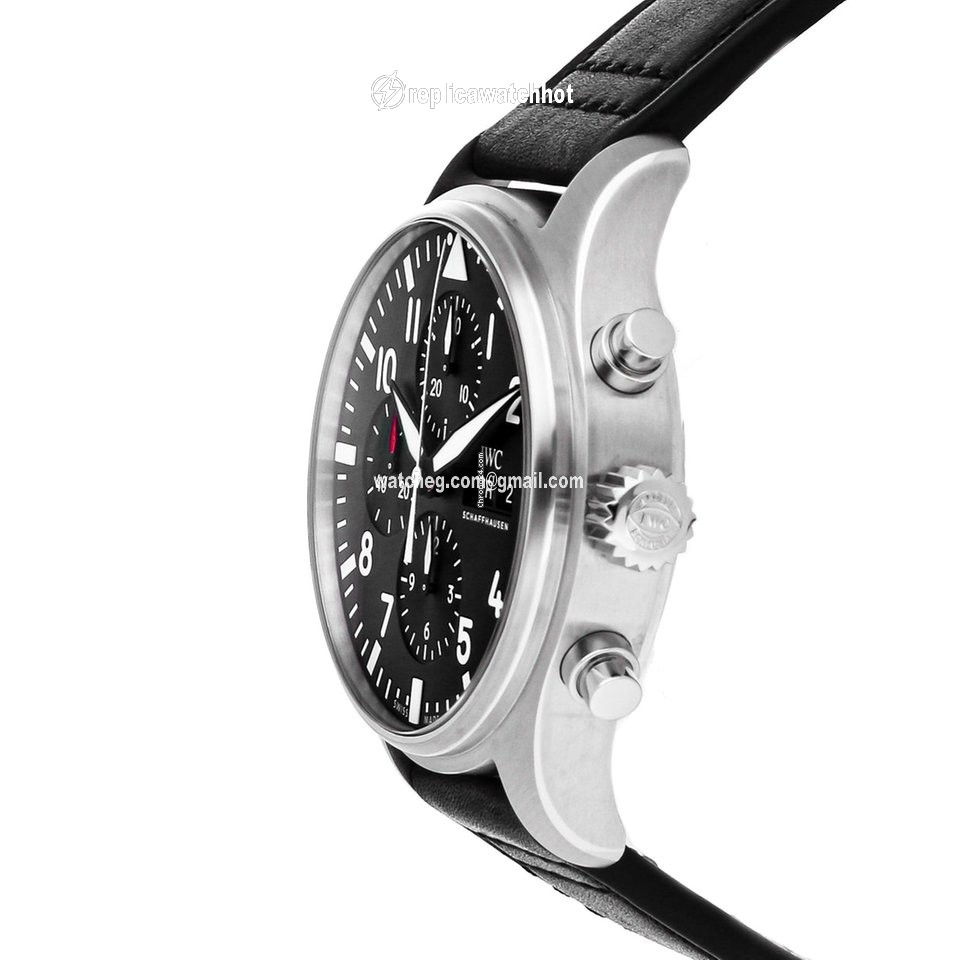 IWC Pilot Chronograph Mens watch Unisex Automatic Steel IW3777-09 2