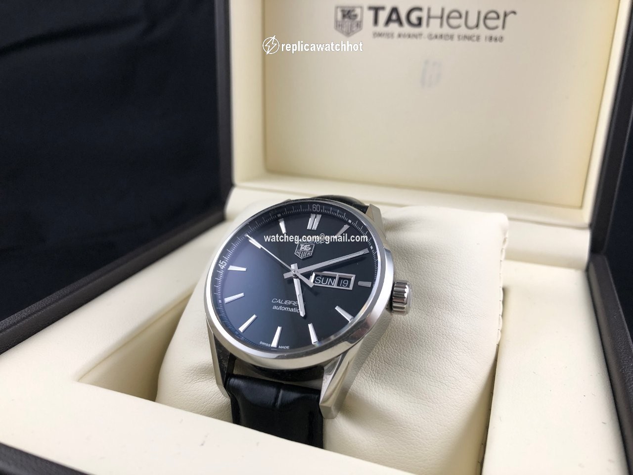 TAG Heuer Carrera Calibre 5 Mens watch Unisex Automatic Steel war201a.fc6266 2