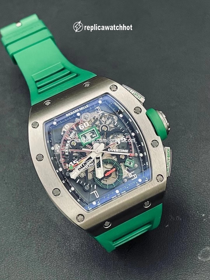 Richard Mille RM 011 Mens watch Unisex Automatic Titanium Richard Mille Roberto Mancini Titanium RM11-01 2