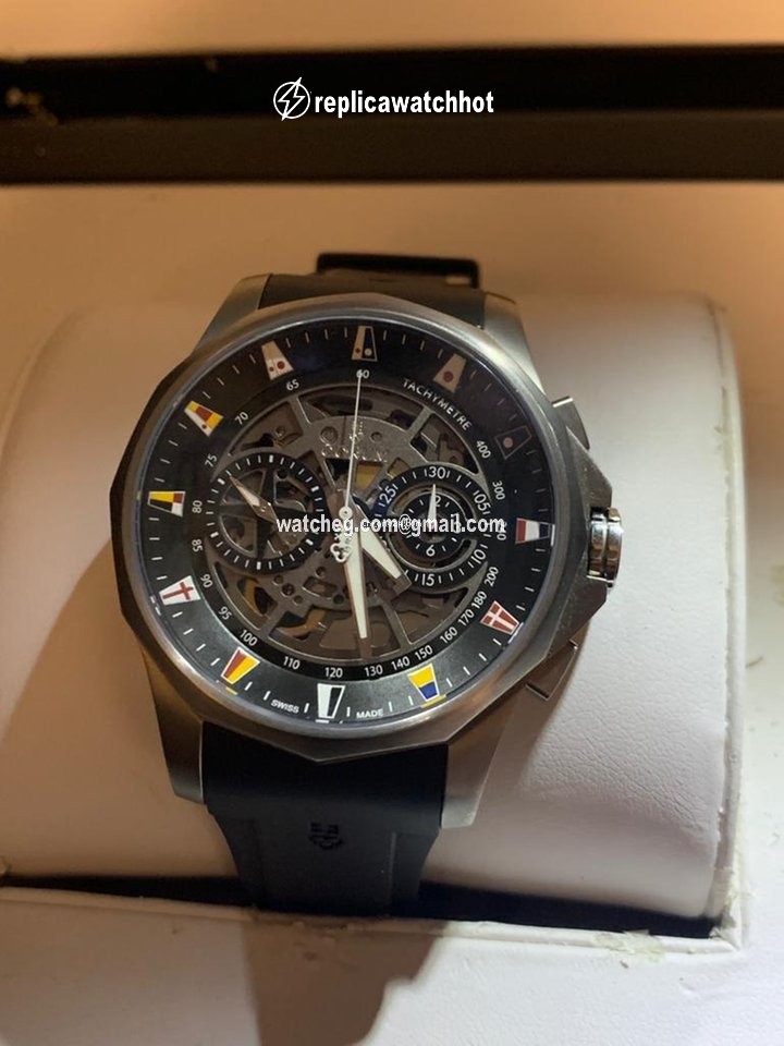 Corum Admirals Cup Mens watch Unisex Automatic Titanium 404.100.04 F371 AN10 2