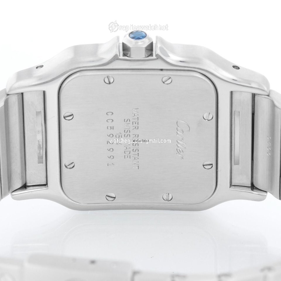 Cartier Santos Galbee Mens watch Unisex Quartz Steel W20060D6 1564 2