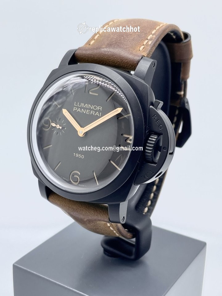 Panerai Special Editions Mens watch Unisex Manual winding Ceramic PAM00375 2