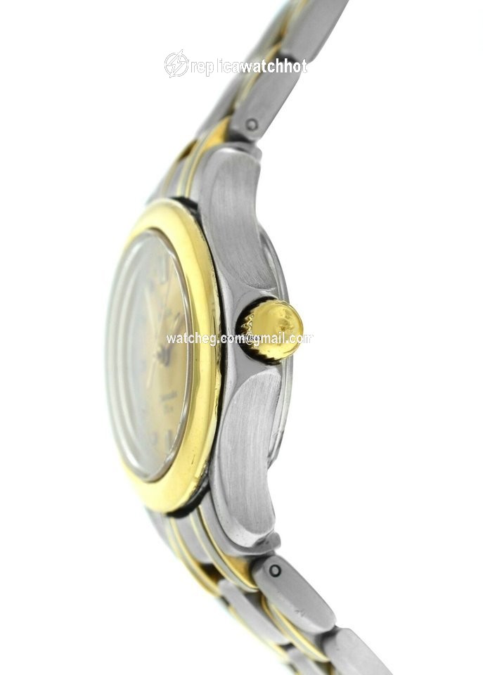 Omega Seamaster Womens watch Quartz Gold Steel 2371.10 2