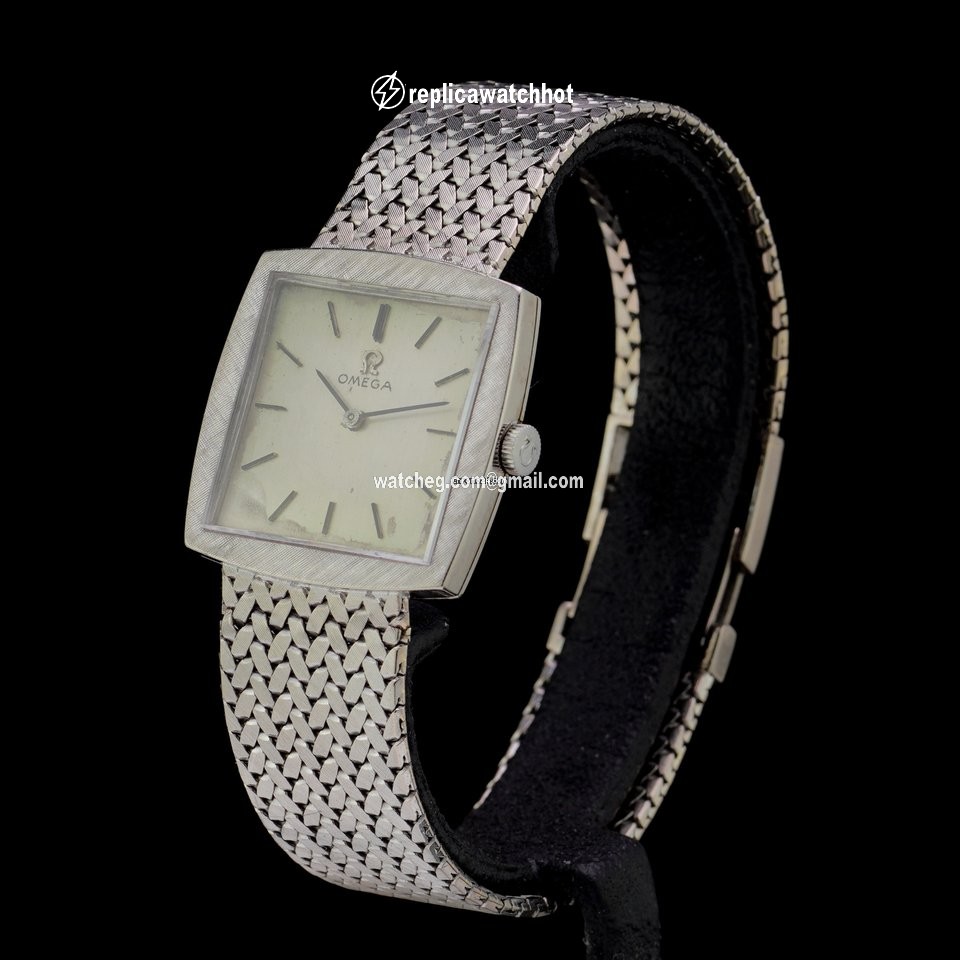 Omega Womens watch Manual winding White gold Ref: 111061 2