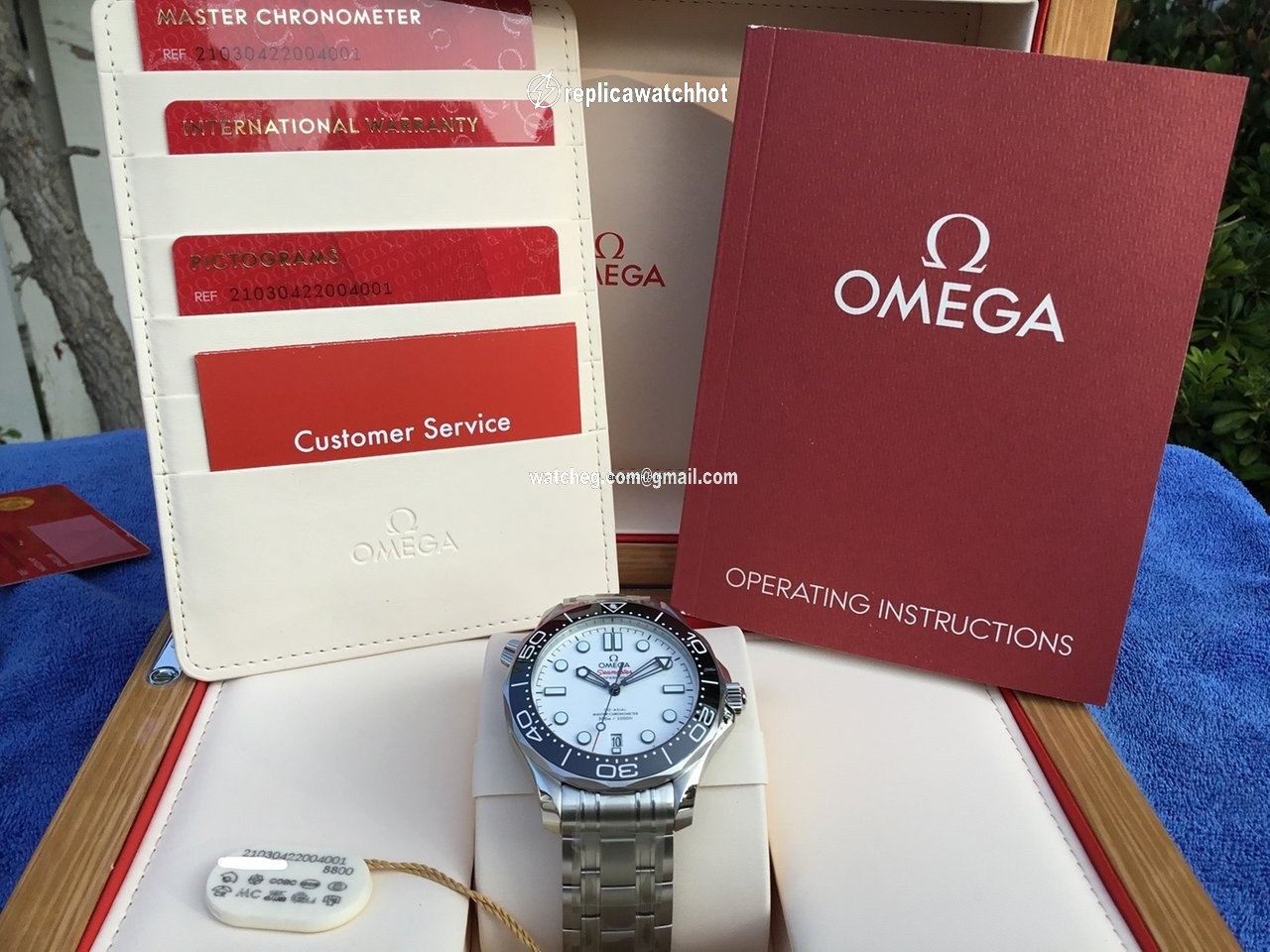 Omega Seamaster Diver 300 M Mens watch Unisex Automatic Steel 210.30.42.20.04.001 2