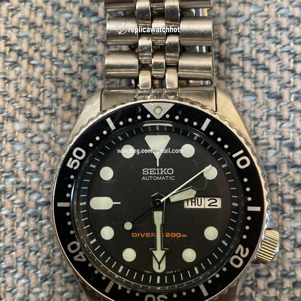 Seiko Mens watch Unisex Automatic Steel 7S26-0020 2