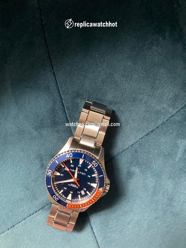 Hamilton Khaki Navy Scuba Mens watch Unisex Automatic Steel H82305131 2