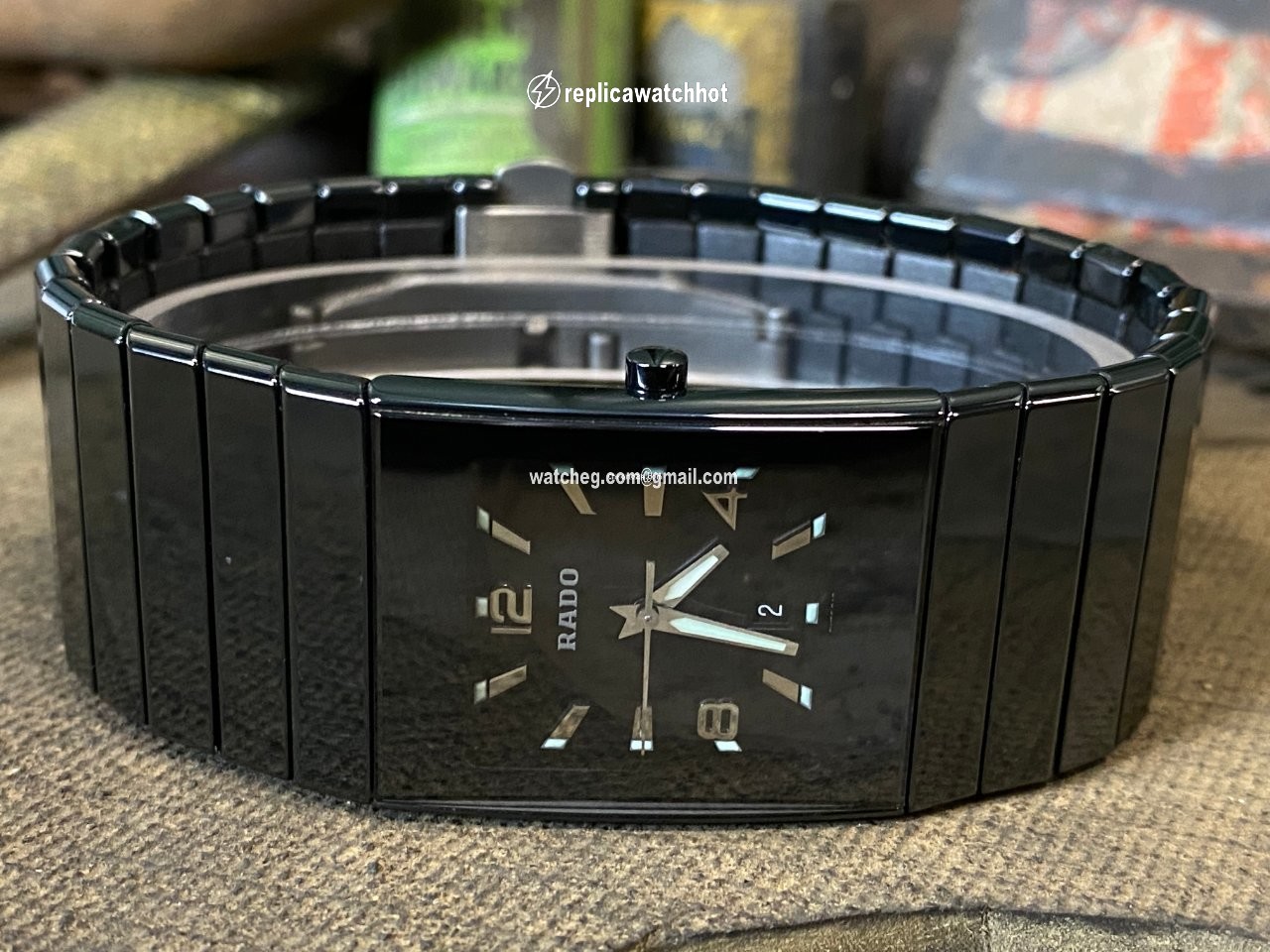 Rado Diastar Mens watch Unisex Quartz Ceramic 152.0347.3 2